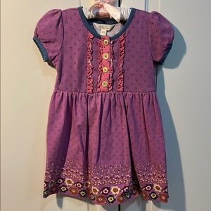 Matilda Jane Dress with Polka Dot Ruffled Bloomers 18-24m